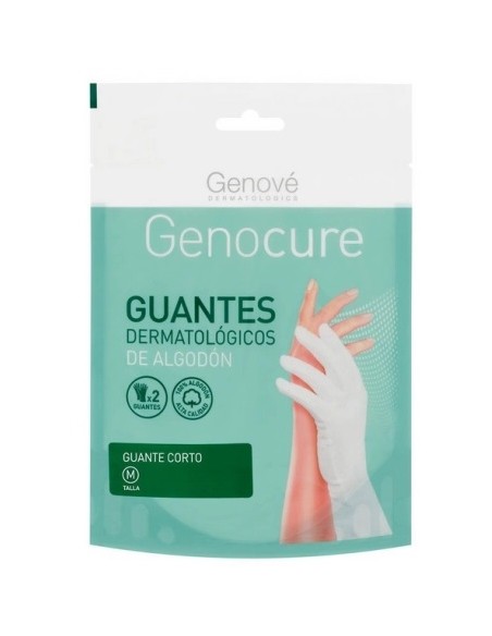 GUANTES DE ALGODÓN GENOCURE DERMATOLOGICO TALLA L