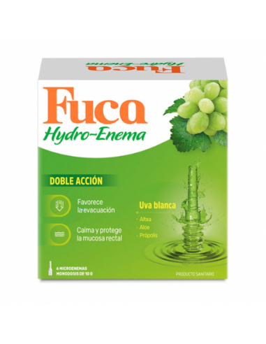 FUCA HYDROENEMA 6 MICROENEMAS 10 G