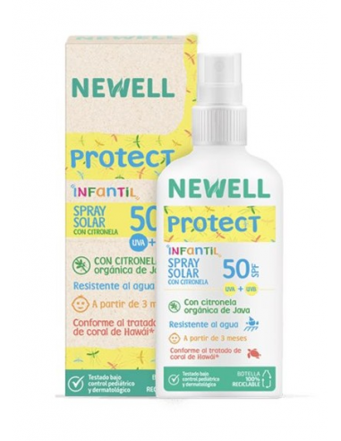 NEWELL SPRAY SOLAR SPF 50+ INFANTIL CON...