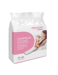 COMPRESAS HIGIENICAS FEMENINAS APOSAN 20 UNIDADES