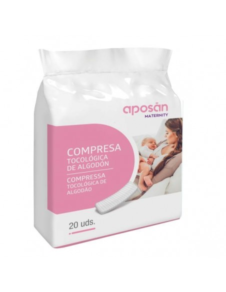 COMPRESAS HIGIENICAS FEMENINAS APOSAN 20 UNIDADES