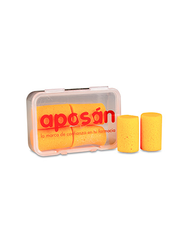 TAPONES OIDOS APOSAN ESPUMA 4 U