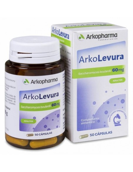 ARKOLEVURA SACCHAROMYCES BOULARDII 50 CAPSULAS