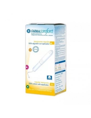 TAMPONES 100ALGODON REGULAR 16 U
