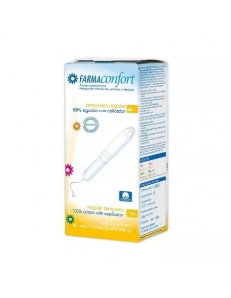 TAMPONES 100ALGODON REGULAR 16 U