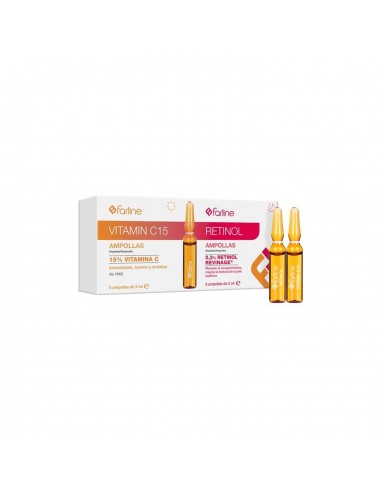 FARLINE AMPOLLAS  2ML VITAMINA C 15% 5U +...