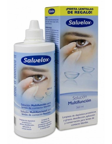 SALVELOX LENTES DE CONTACTO BLANDAS 360 ML