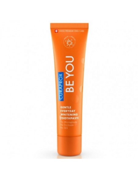 PASTA DE DIENTES BLANQUEADORA CURAPROX NARANJA BE YOU MELOCOTON 10ML