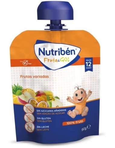 NUTRIBEN FRUTA & GO GALLETAS PERA PLÁTANO...