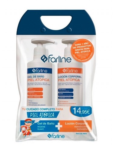 PACK GEL + CHAMPÚ ATOPIA FARLINE