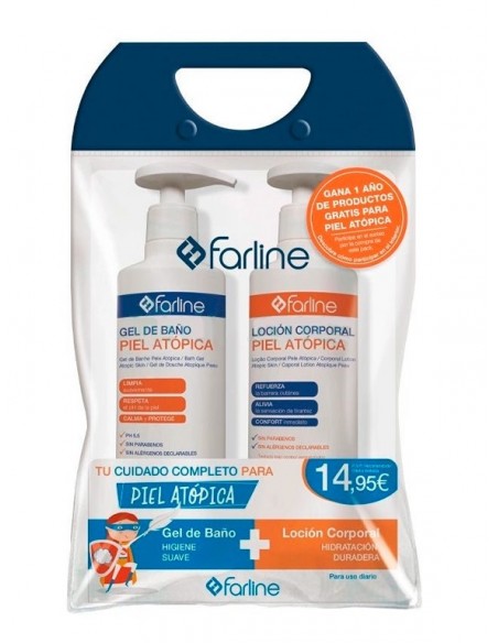 PACK GEL + CHAMPÚ ATOPIA FARLINE