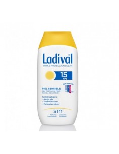 LADIVAL PIEL SENSIBLE FPS 15 1 ENVASE 200 ML