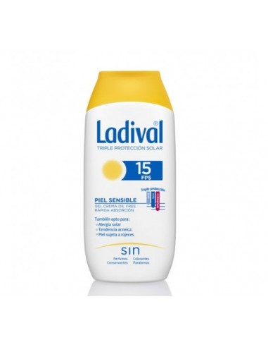 LADIVAL PIEL SENSIBLE FPS 15 1 ENVASE 200 ML