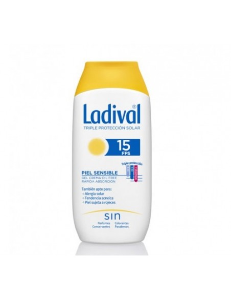 LADIVAL PIEL SENSIBLE FPS 15 1 ENVASE 200 ML