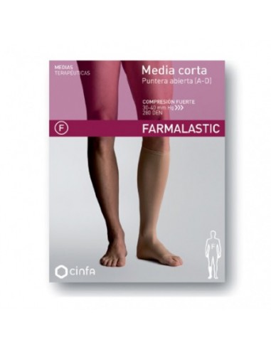 MEDIA CORTA (A-D) COMP FUERTE FARMALASTIC...
