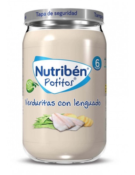 NUTRIBEN VERDURITAS CON LENGUADO POTITO 235 G