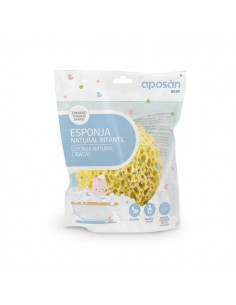ESPONJA INFANTIL NATURAL APOSAN