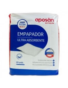 EMPAPADOR ULTRA ABSORBENTE APOSAN BOTIQUIN 20 UNIDADES 60...