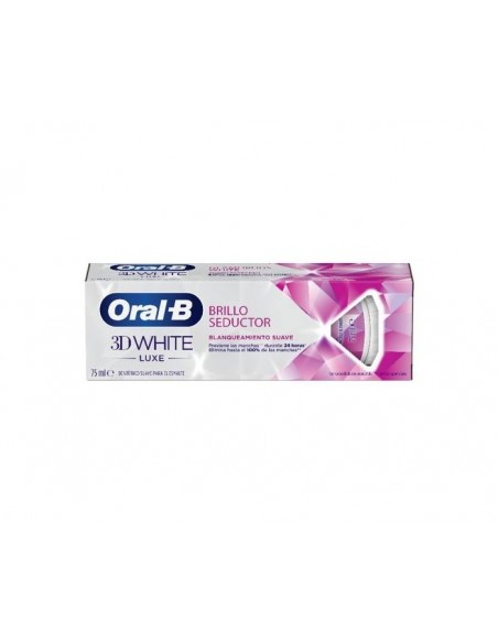 ORAL-B 3DWHITE PASTA DENTAL LUXE BRILLO SEDUCTOR 1 ENVASE 75 ML