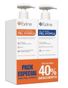 FARLINE PACK ATOPIA GEL 500ML + LOCION 50ML