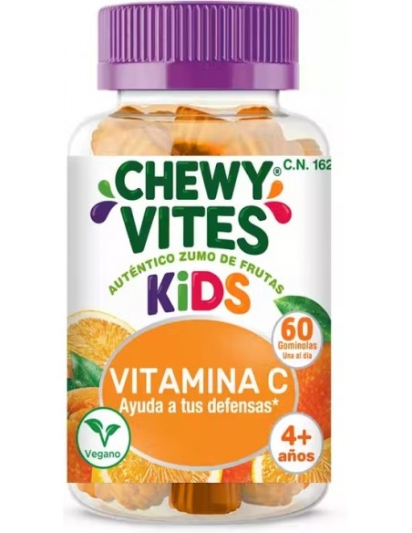 CHEWY VITES VIT C 60 UNIDADES