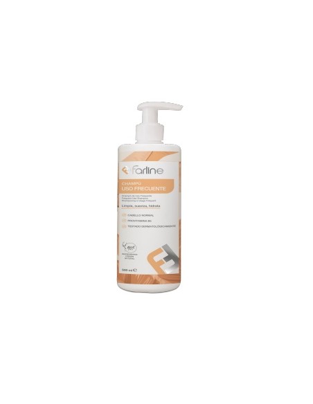 FARLINE CHAMPÚ USO FRECUENTE 1 ENVASE 500 ML