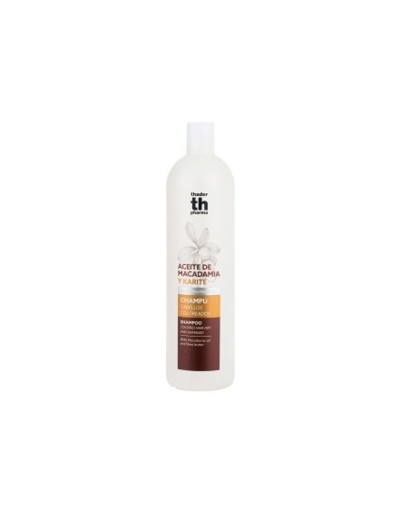 CHAMPU CABELLOS COLOREADOS DE LECHE DE MACADAMIA Y KARITE TH PHARMA 1L