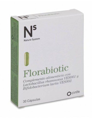 NS FLORABIOTIC REFUERZO 30 CÁPSULAS