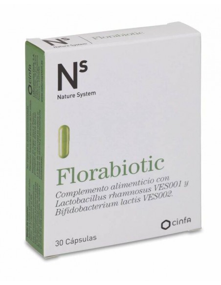 NS FLORABIOTIC REFUERZO 30 CÁPSULAS