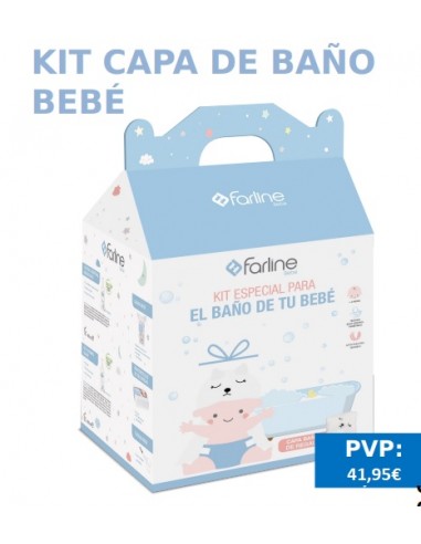 FARLINE ESPECIAL KIT BEBÉ + CAPA BAÑO DE REGALO