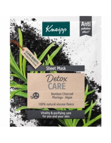 KNEIPP SHEET MASK DETOX 1 UNIDAD