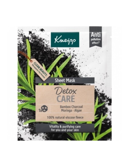 KNEIPP SHEET MASK DETOX 1 UNIDAD