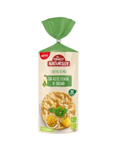 TORTITAS DE MAIZ CON ACEITE DE OREGANO BIO...