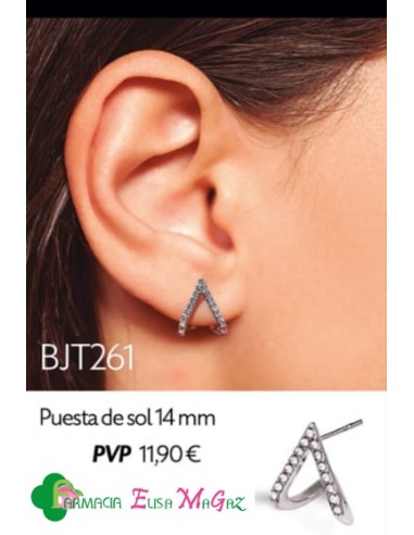 PENDIENTES BIOJOUX ACERO QUIRÚRGICO 316L PUESTA...