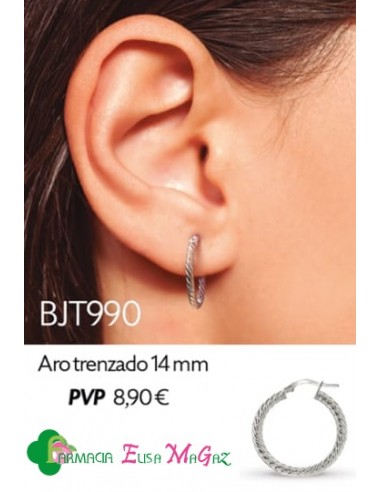 PENDIENTE BIO JOUX ACERO QUIRÚRGICO 316L ARO...