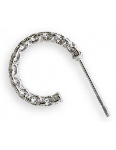 PENDIENTES BIOJOUX ARO CADENA 13MM