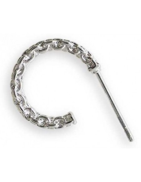 PENDIENTES BIOJOUX ARO CADENA 13MM