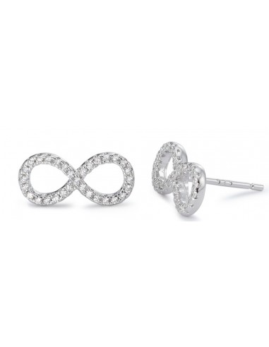 PENDIENTES BIOJOUX INFINITO CRISTALES 11MM