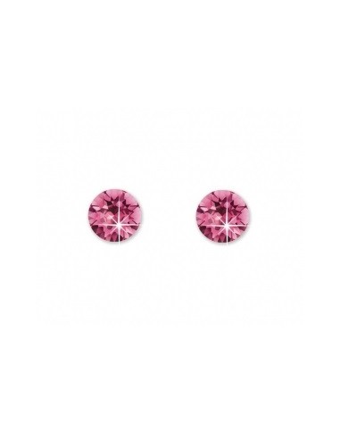 PENDIENTES BIOJOUX CRISTAL ROSA SWAROSVKI
