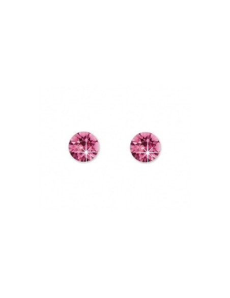 PENDIENTES BIOJOUX CRISTAL ROSA SWAROSVKI