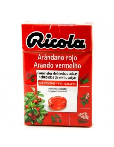 RICOLA CARAMELOS SIN AZUCAR ARANDANO 50 G