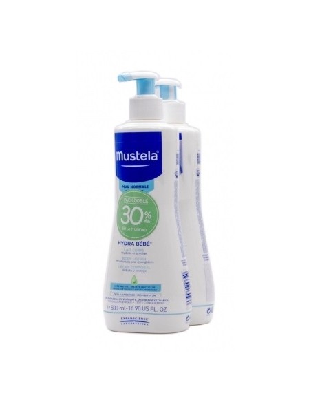 MUSTELA PACK DUPLO HIDRABEBE 2X500ML