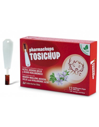 PHARMACHUPS TOSICHUP 12 PASTILLAS SABOR COLA