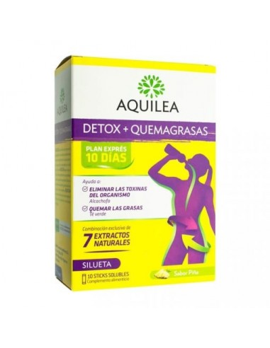 Aquilea Detox Quemagrasas 10 Sticks