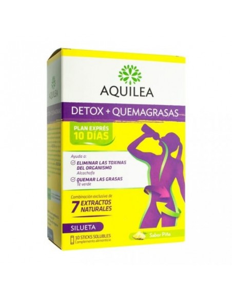 Aquilea Detox Quemagrasas 10 Sticks
