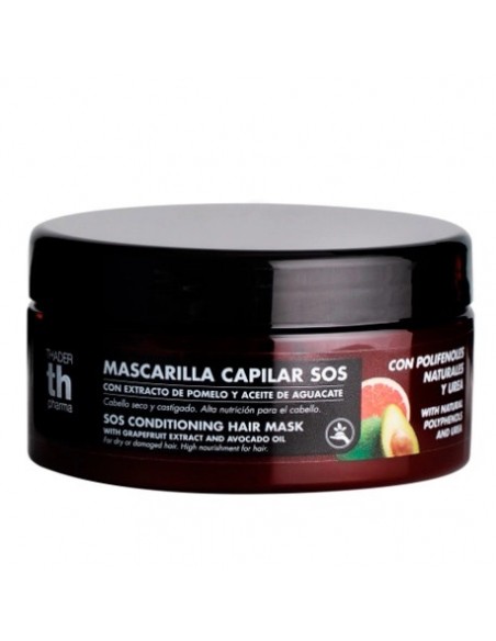 TH PHARMA MASCARILLA CAPILAR SOS EXTRACTO DE POMELO Y ACEITE DE AGUACATE POLIFENOLES 300ML