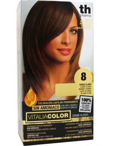TH PHARMA VITALIA COLOR  8 RUBIO CLARO
