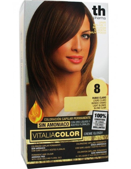 TH PHARMA VITALIA COLOR  8 RUBIO CLARO