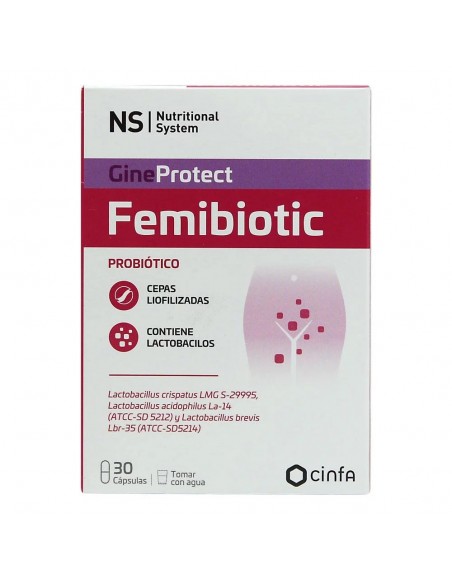 NS FEMIBIOTIC 30 CAPSULAS