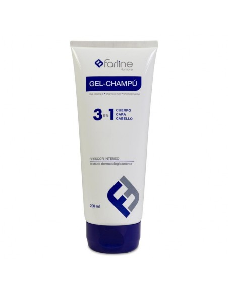 FARLINE HOMBRE GEL-CHAMPU 3 EN 1 1 ENVASE 200 ML